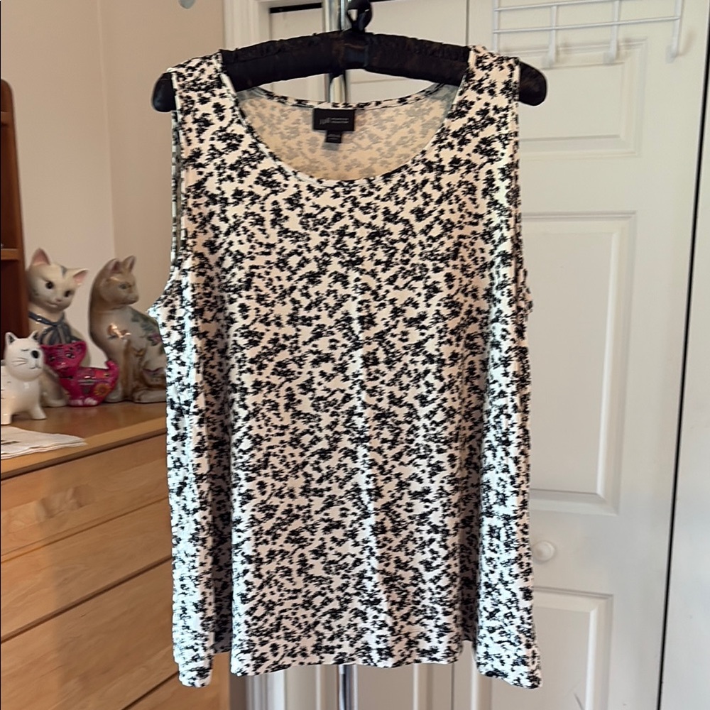 J. Jill Wearever Collection Sleeveless Long Tank - Size L Petit